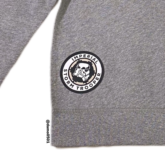 NWT Gap Kids Disney/Star Wars Gray Sweatshirt - Picture 3 of 9